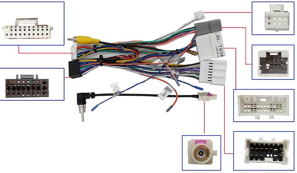 Schema konektoru traffic vivaro navi everest technology